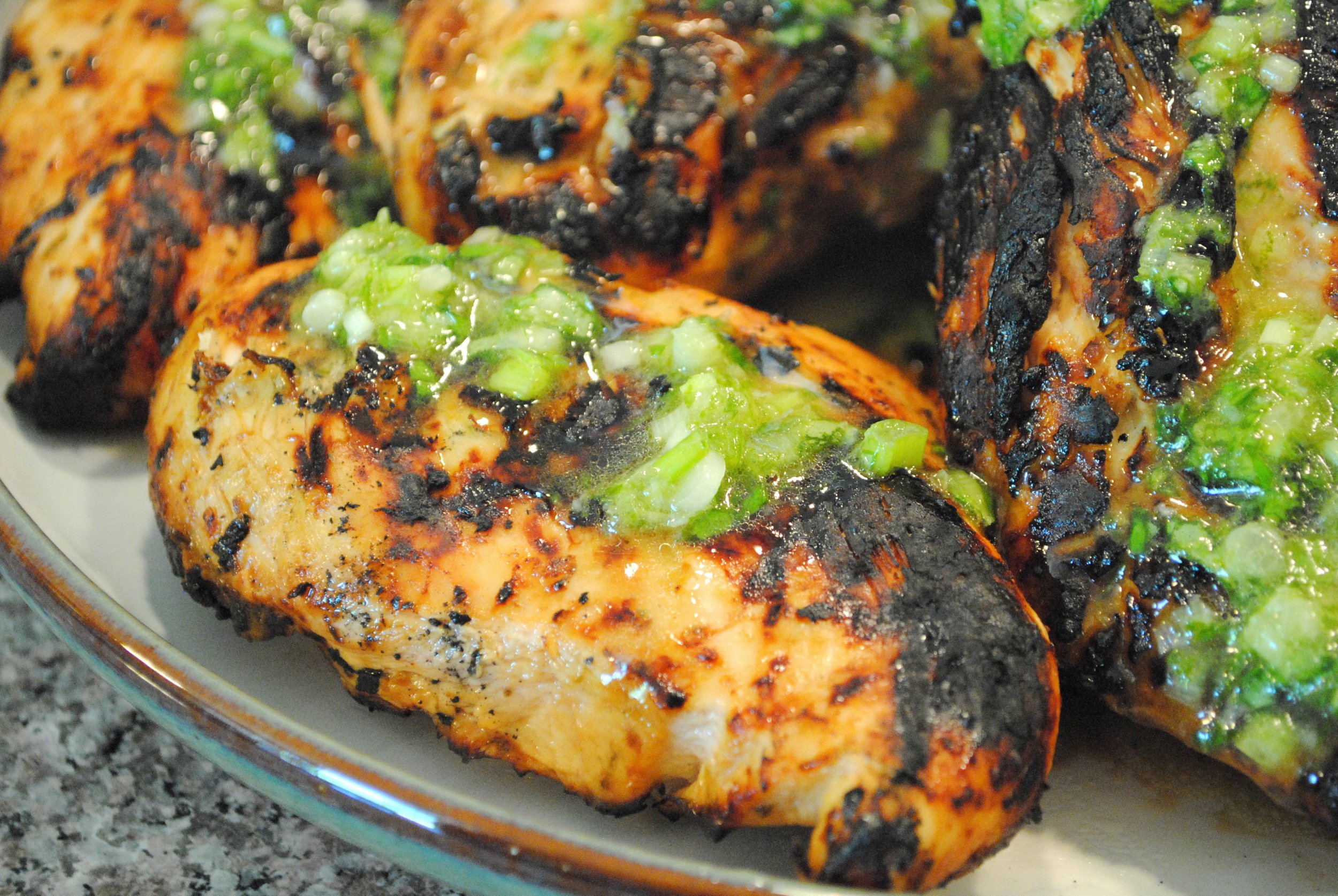 Grilled Basil Lime Chicken