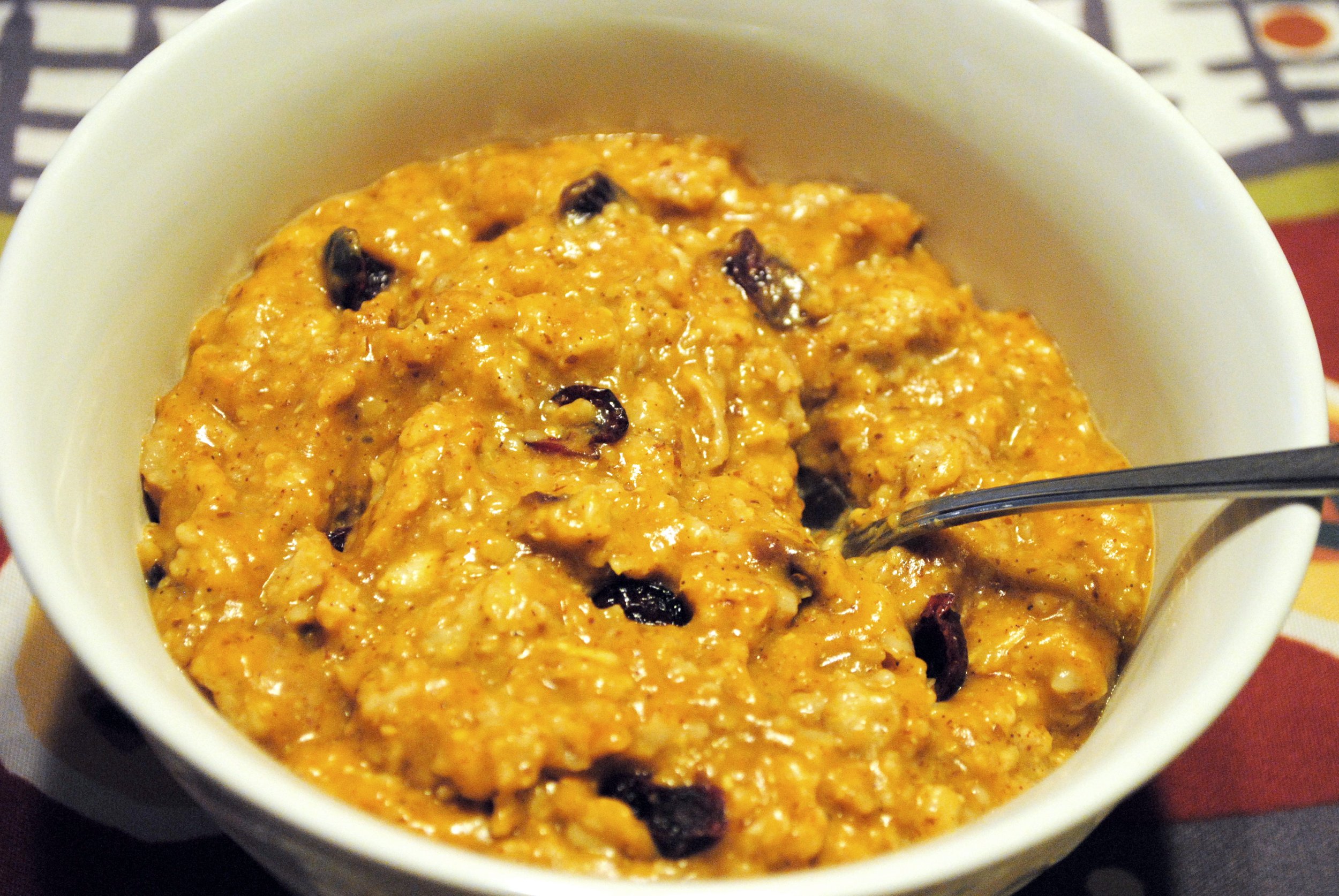Pumpkin Spice Oatmeal