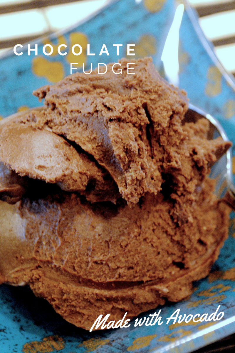 Chocolate Fudge with Avocado