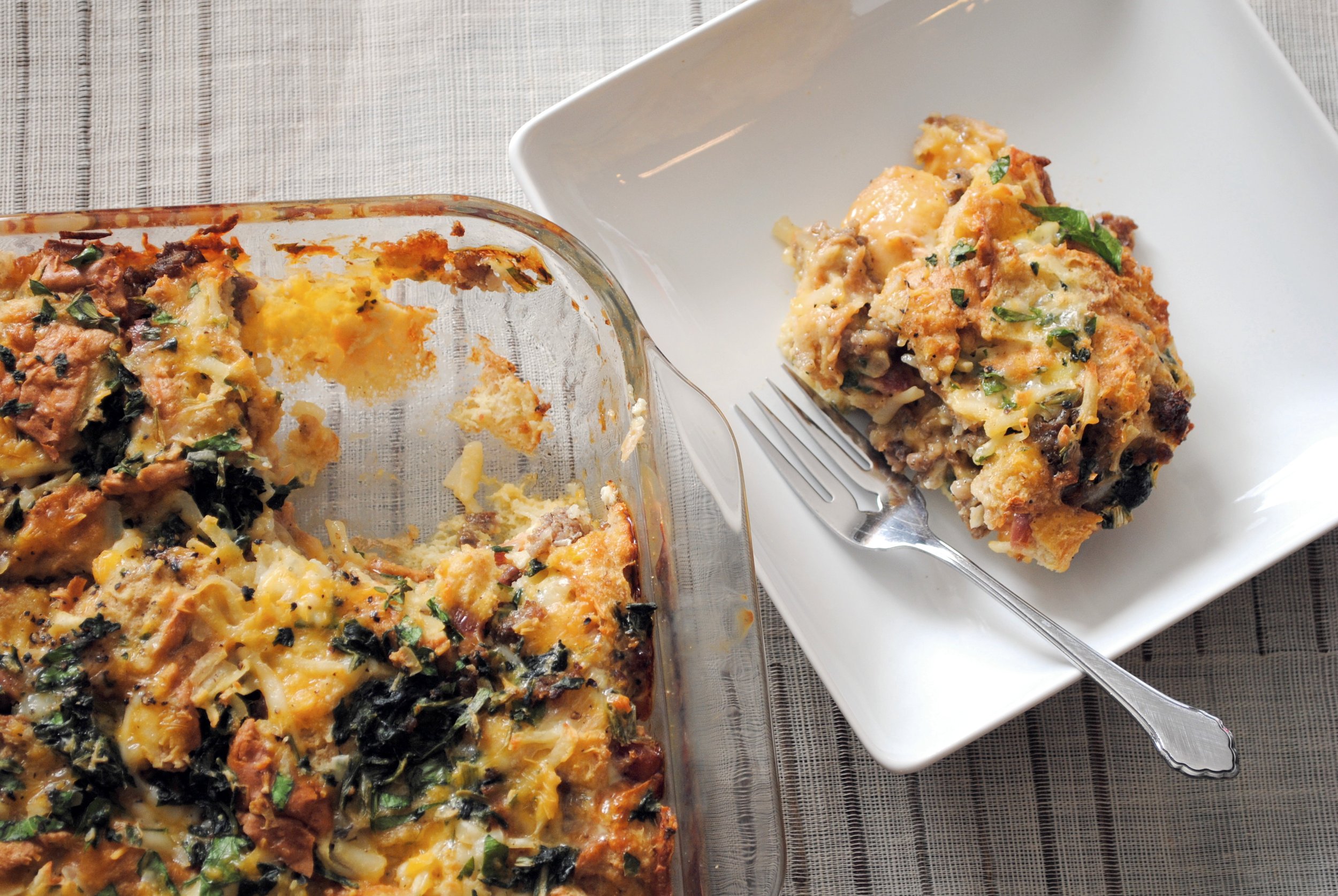 Breakfast Strata