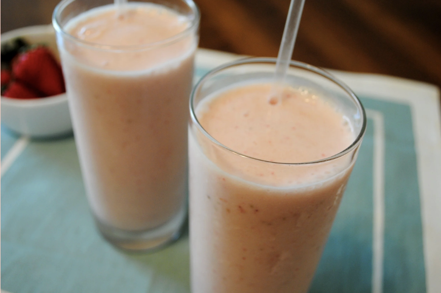 Low Fat Strawberry Banana Smoothie