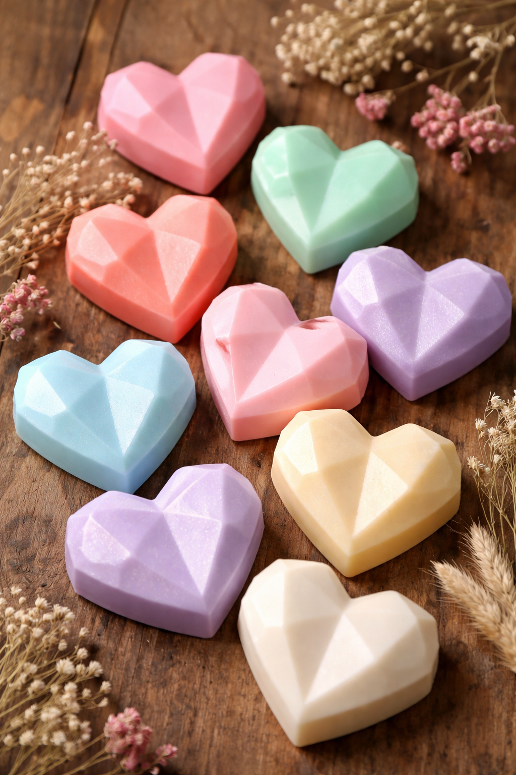 GEO HEART SOAP