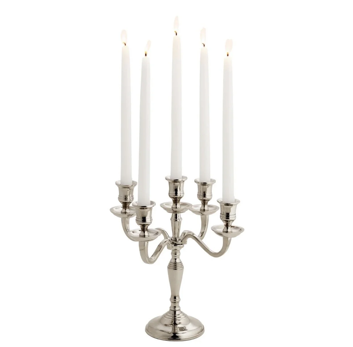 silver table decor rentals for destination weddings in Provence and French Riviera.