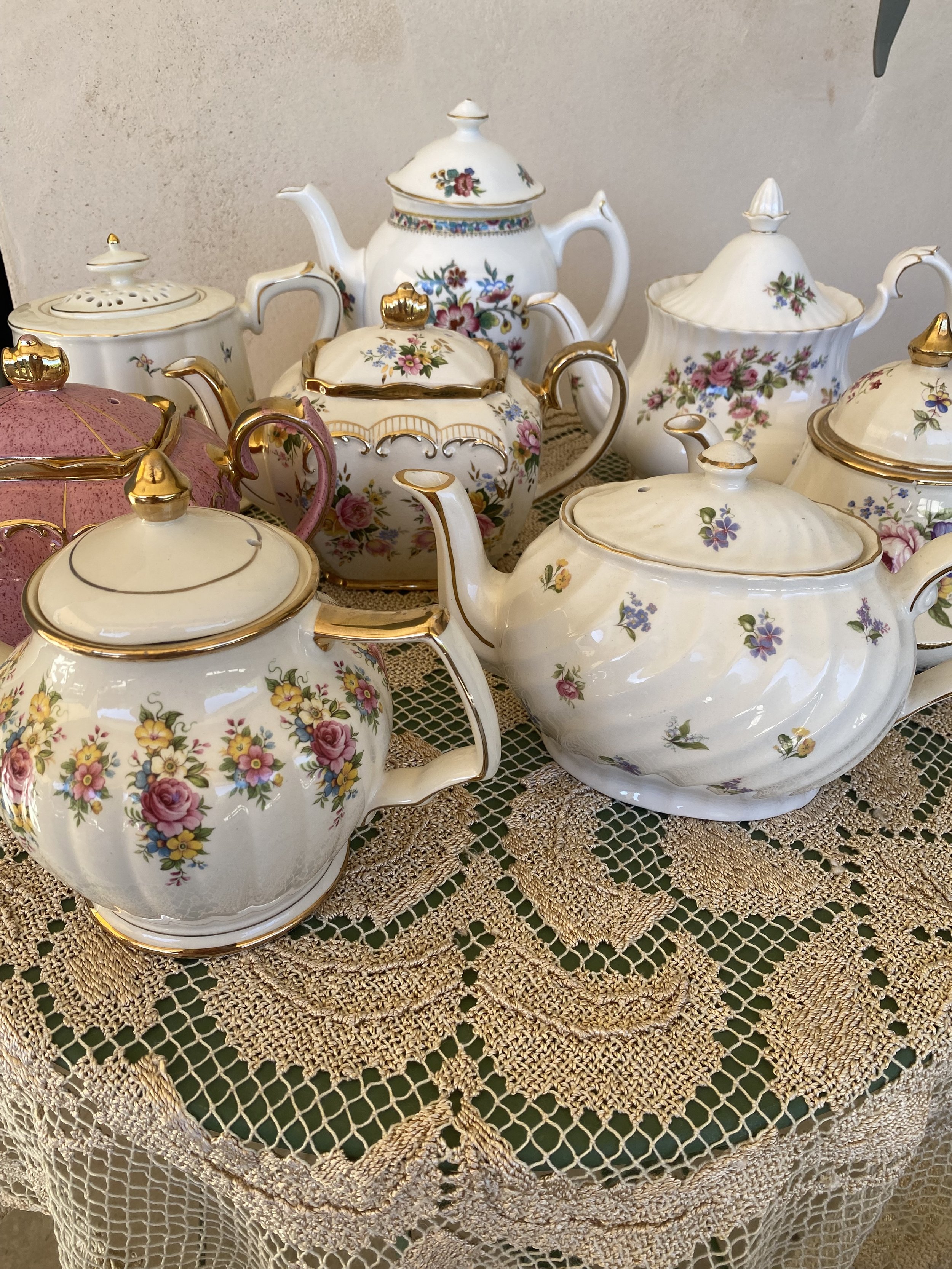 Vintage English tea pots - Ref: 2029