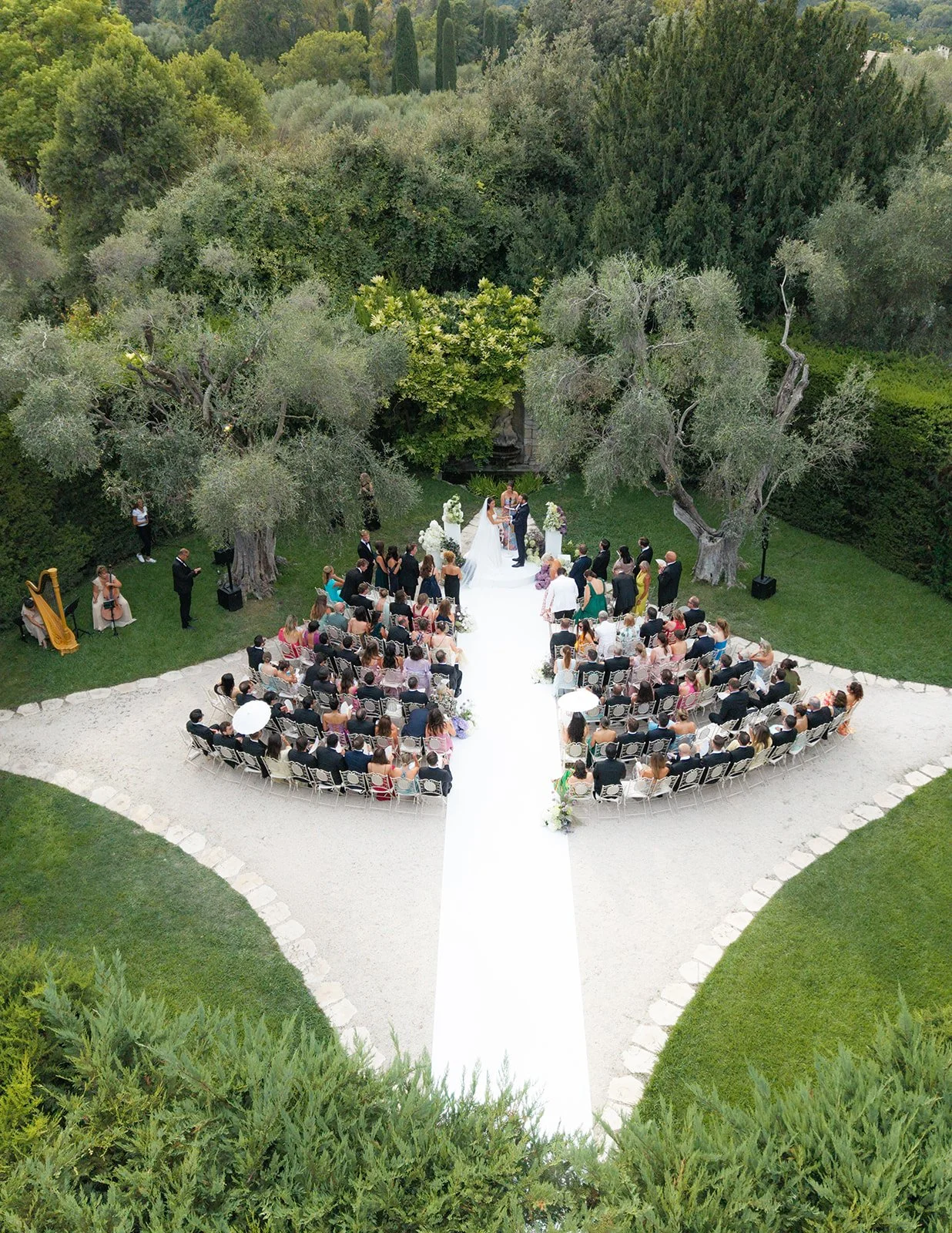 French wedding ceremony inspiration.