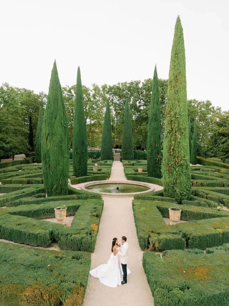 Château de Sannes
Location: Luberon, Provence,  45 minutes from Aix-en-Provence, 1 hour from Marseille Airport
Capacity: 80-150 guests
Accommodation: 31 guests
Budget: €15,000–€30,000+
Catering by Roland Paix
