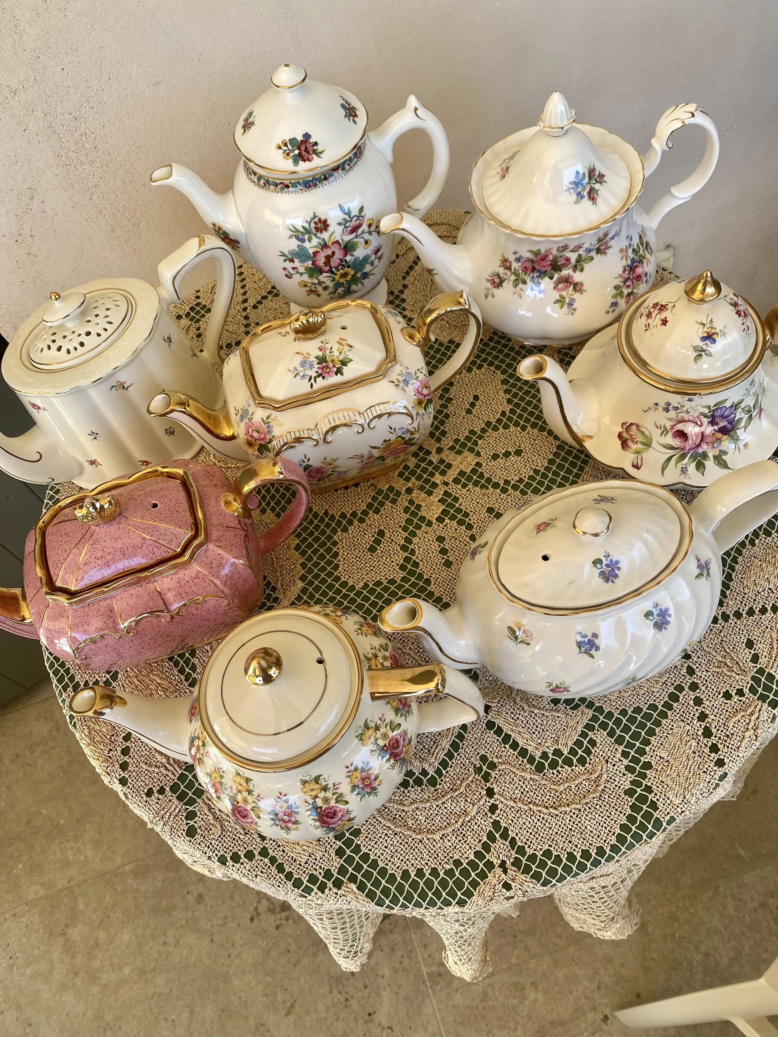 Vintage English tea pots - Ref: 2029