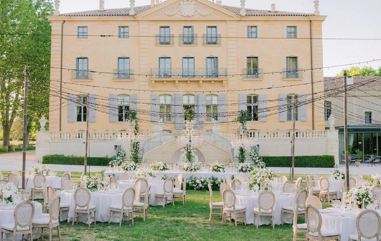 My Chic Event in Provence brings a refined, design-led approach to planning a destination wedding at Domaine de Lamanon, creating a seamless celebration that highlights the estate’s natural charm, historic character, and Provençal atmosphere.