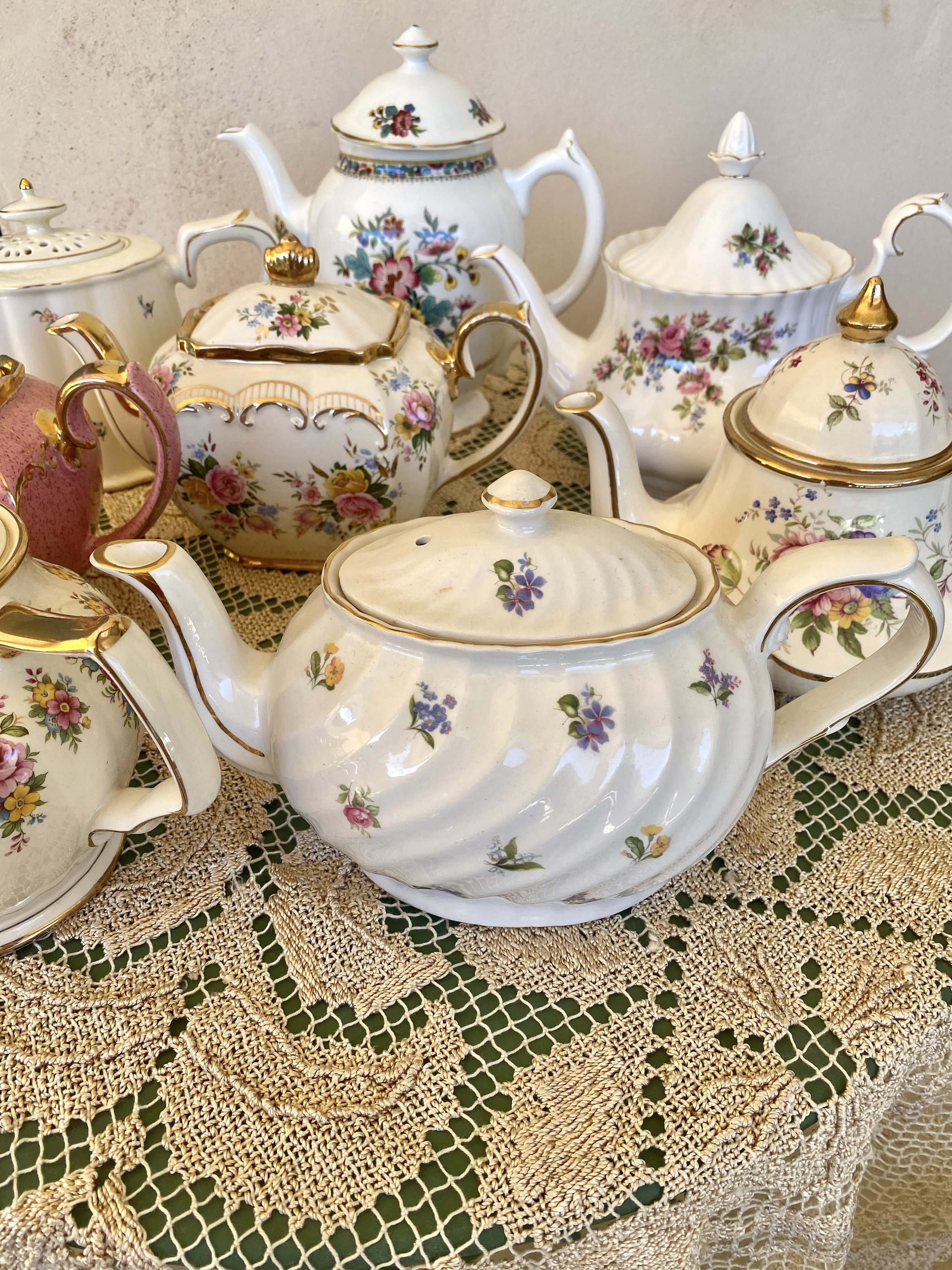 Vintage English tea pots - Ref: 2029