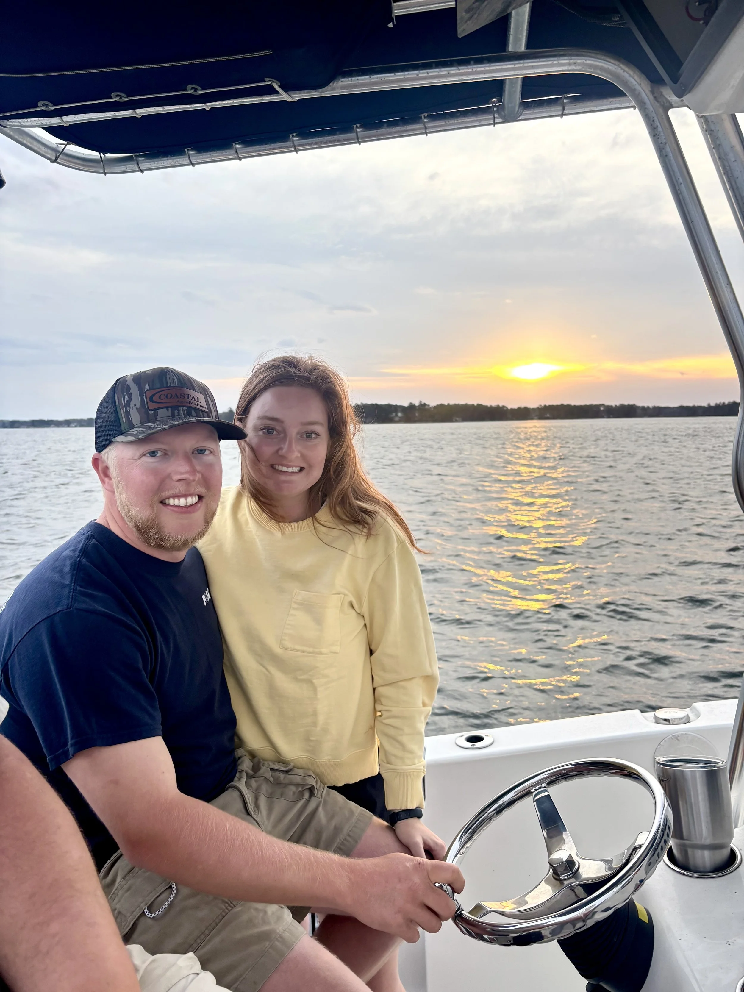 Owners of McKenzie Farms strawberry and flower farm.