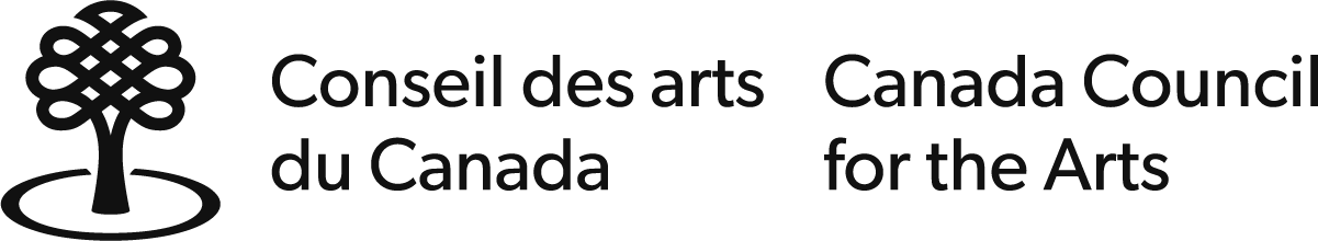 Logo du Conseil des arts du Canada, comprenant un arbre stylisé et le texte en français et en anglais.
