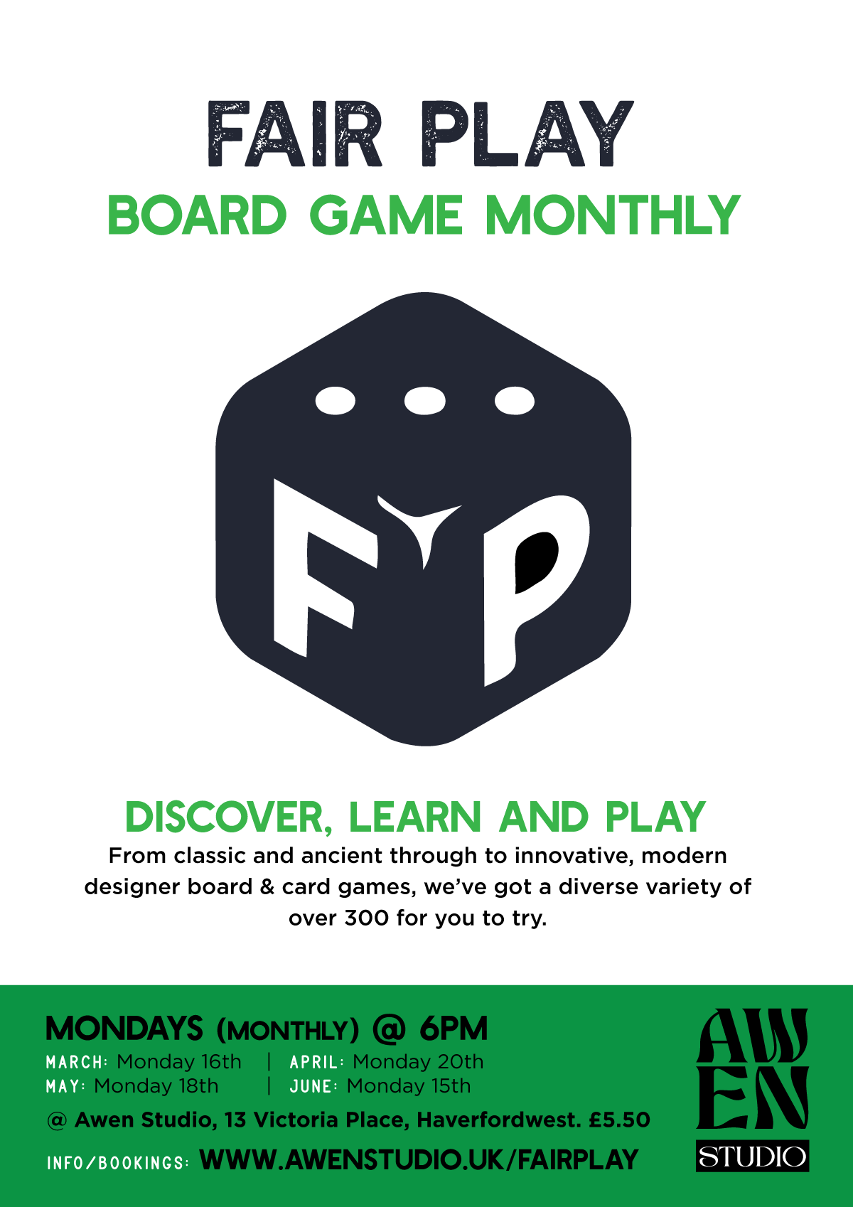 Fair Play Board Game Monthly