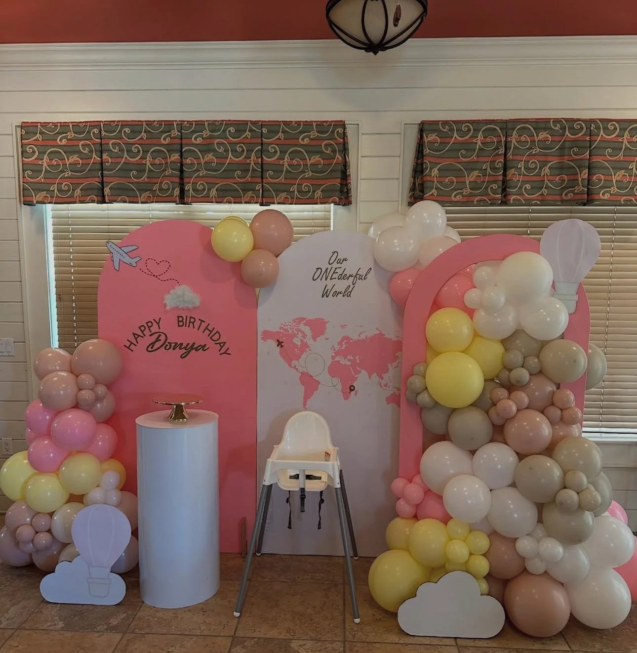 Custom Balloon Service-3 backdrops or more