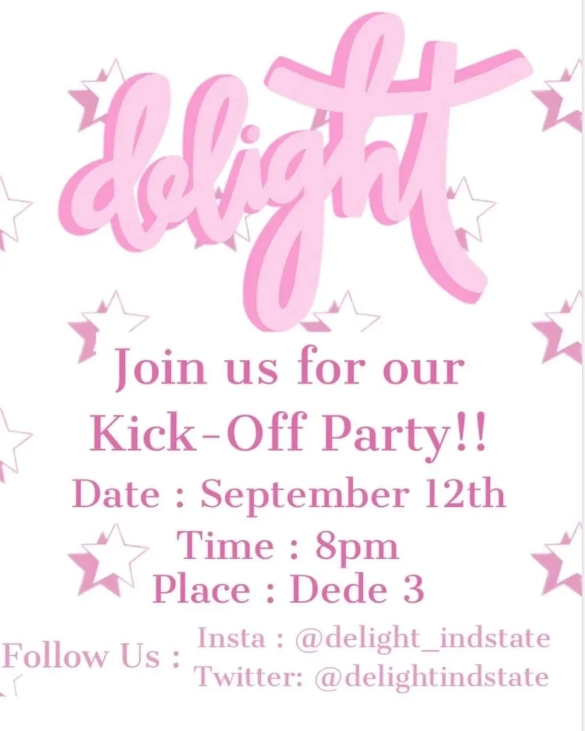 Infographic for Delight Ministries — supporting their first months of content creation and social media coordination.