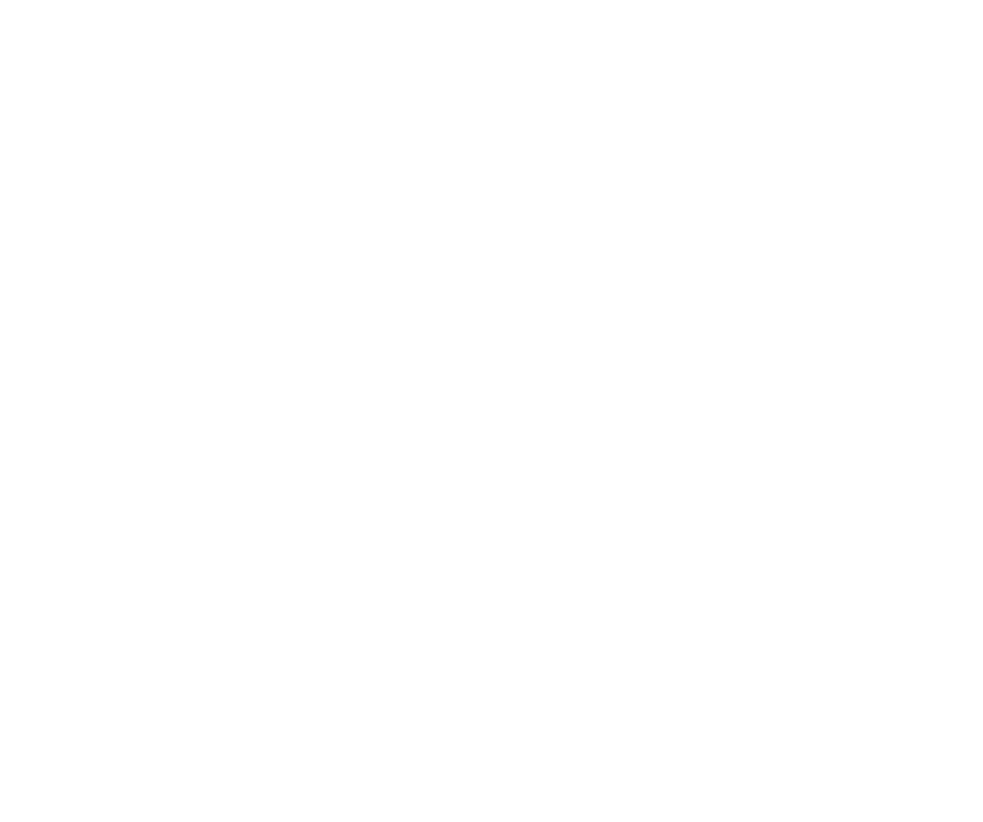 Wit logo op zwarte achtergrond