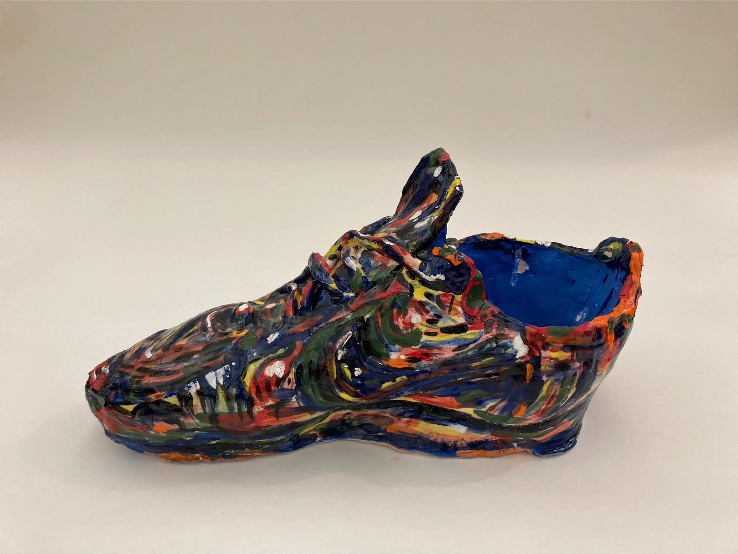 Big Ugly (2023) (Ceramic Hand-Built Shoe)