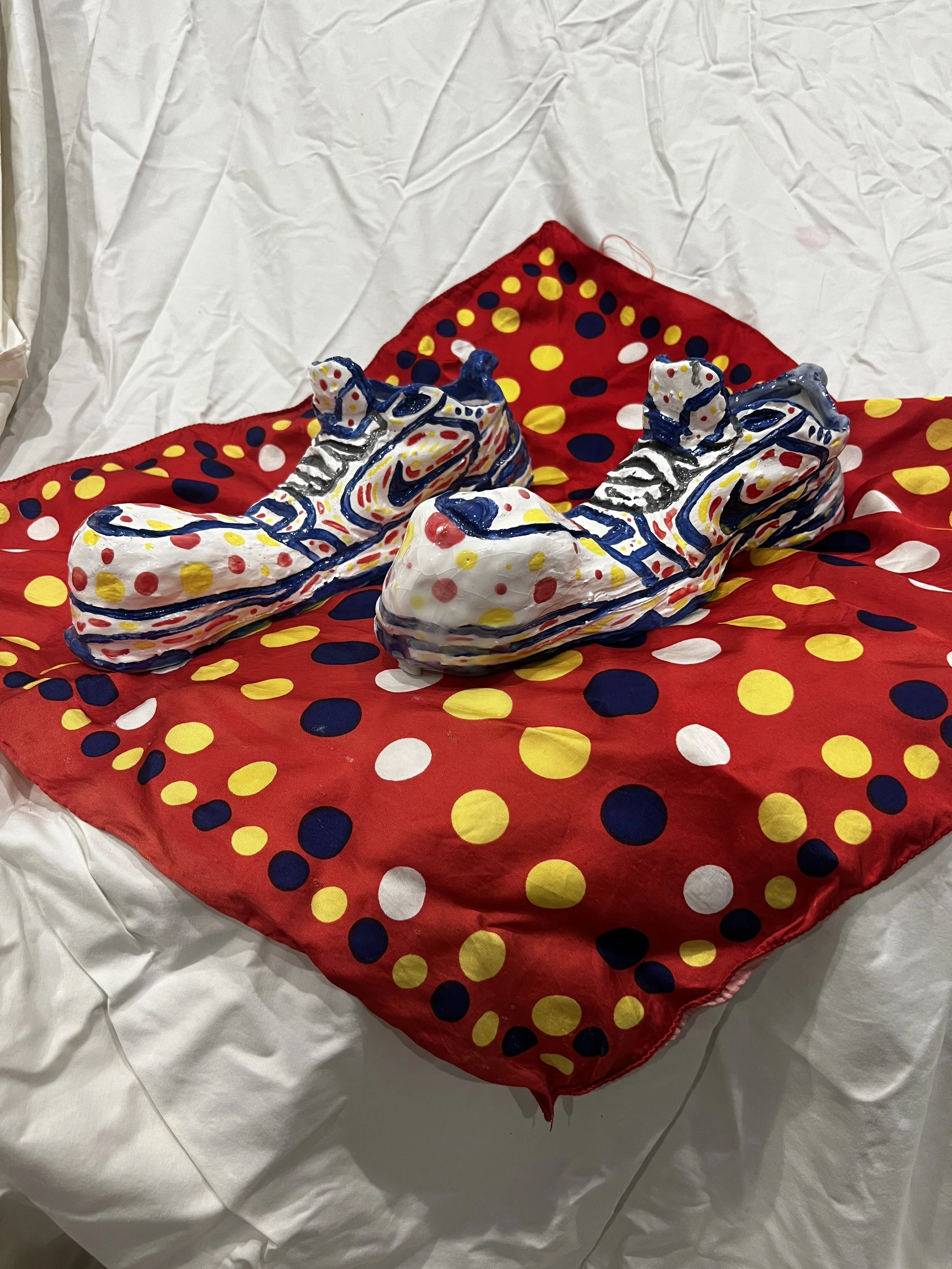 Bobo the Clown's Shoes (2025) (Ceramic)