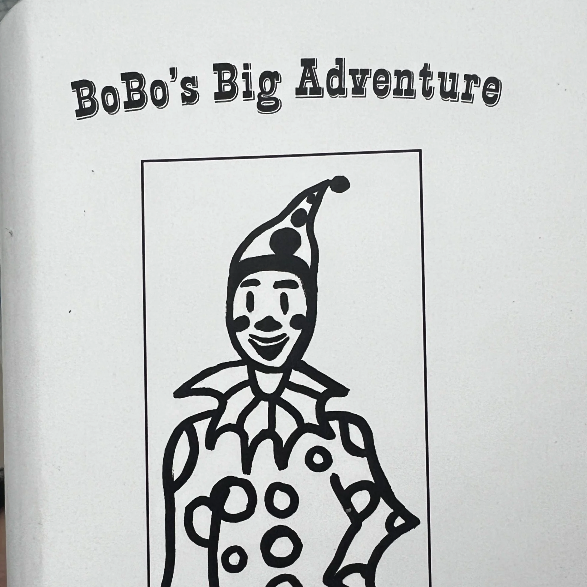 Bobo's Big Adventure Book (2024)