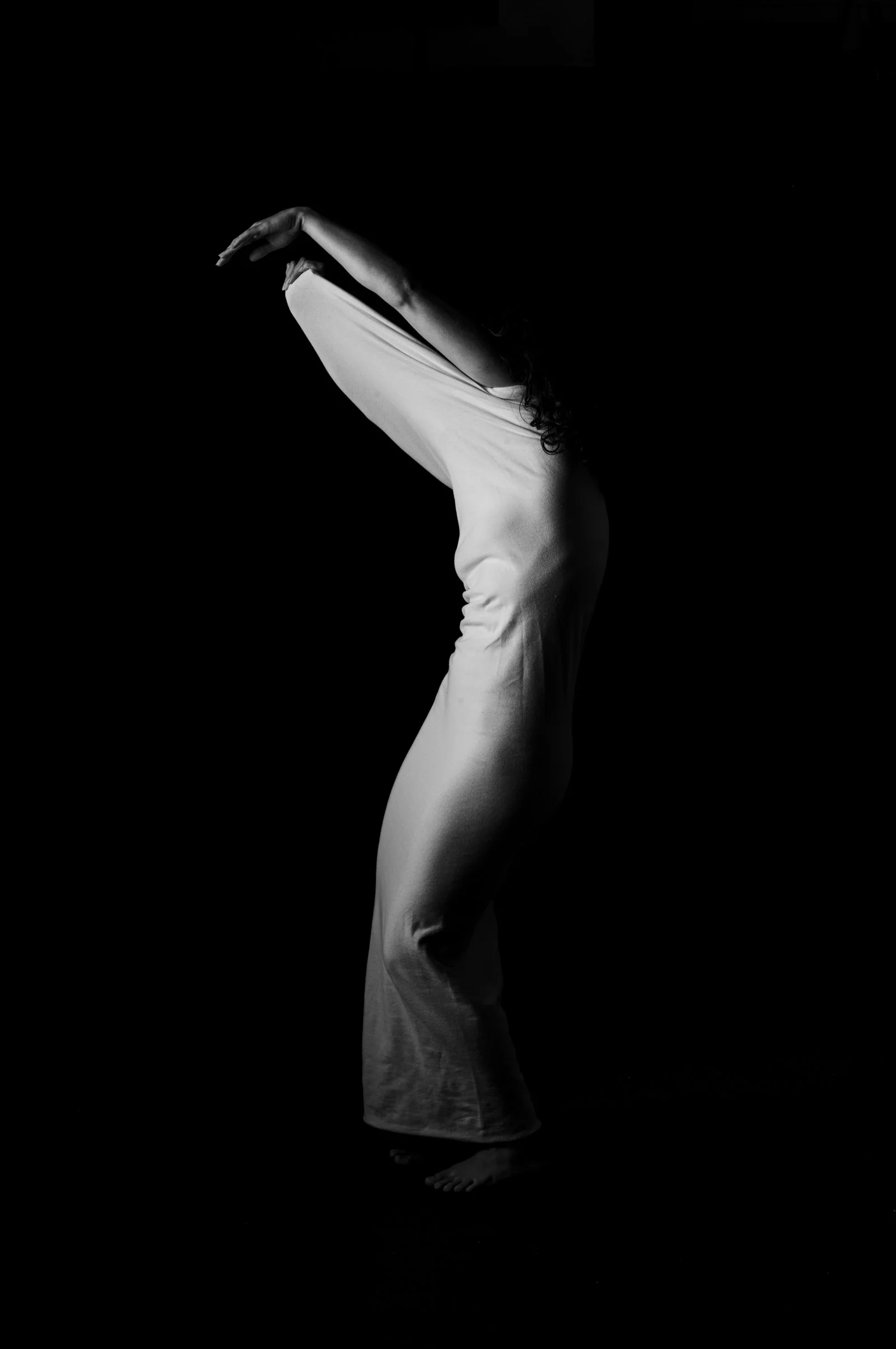 Final abstract study from the Forms series, emphasizing the pure geometry of the human figure.