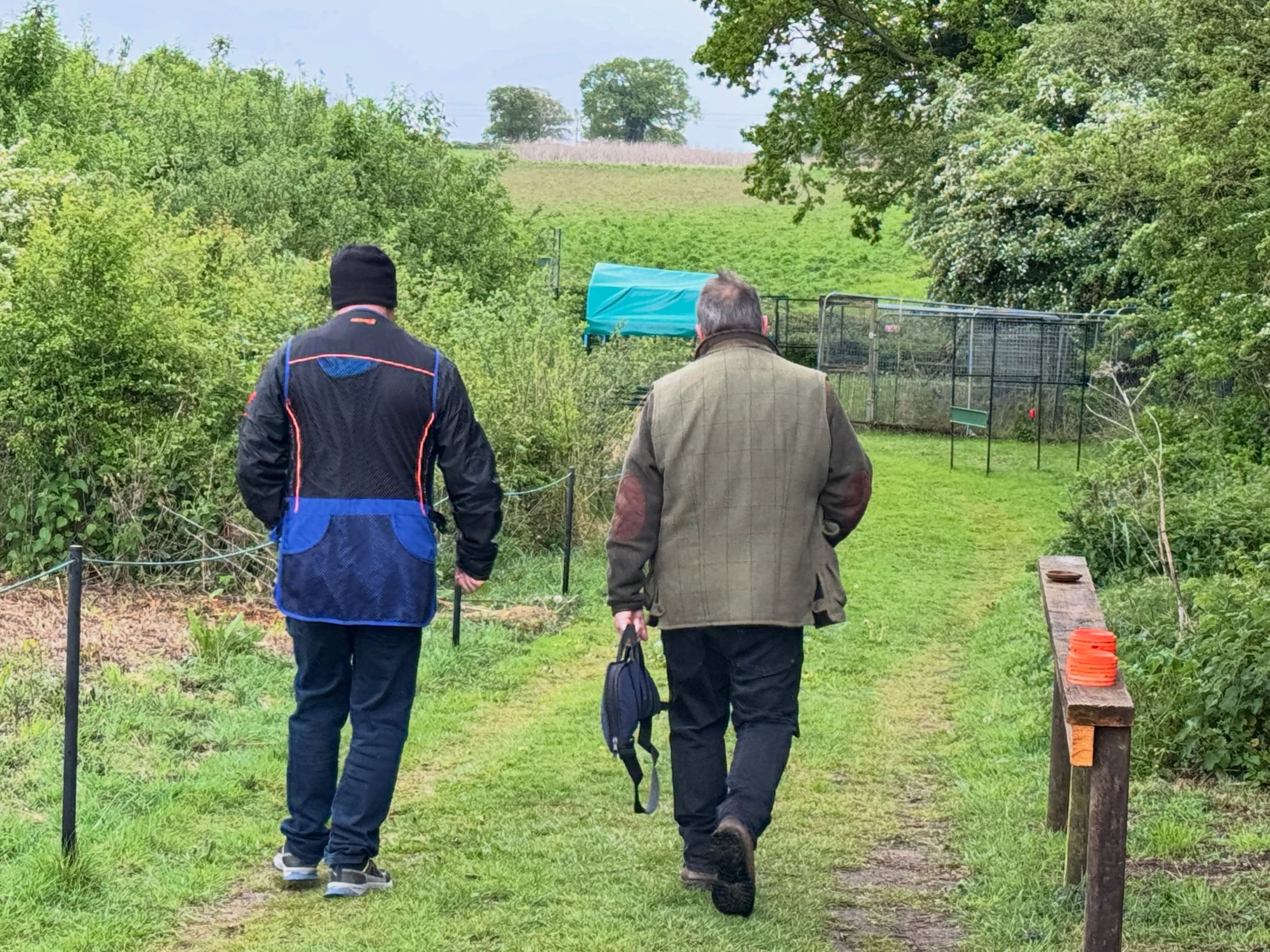 &bull; Rain or shine, the clays still fly 💥🌧️
&bull; A little rain never stopped a good day of shooting 🎯
&bull; Wet weather, sharp aim 💪🌧️
&bull; Who needs sunshine when you&rsquo;ve got clays to smash 💥
&bull; Rainy day&hellip; perfect excuse