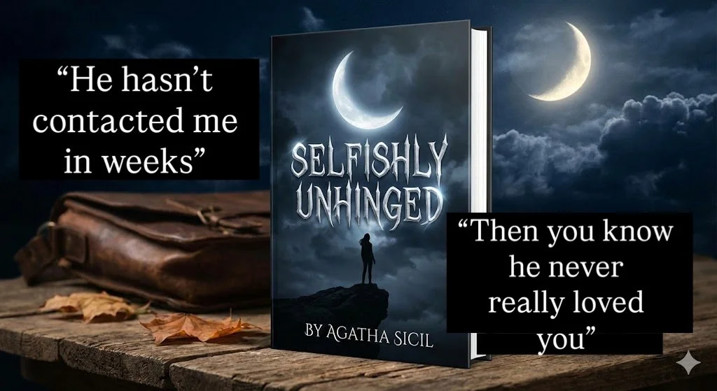 Selfish. Only thinking of themselves. They try to lie that they are protecting you. But all it means is that they are afraid of the truth. Because at the end, only you can save yourself. #selfishlyunhinged #beforeyoumetme #2026 #author #writer