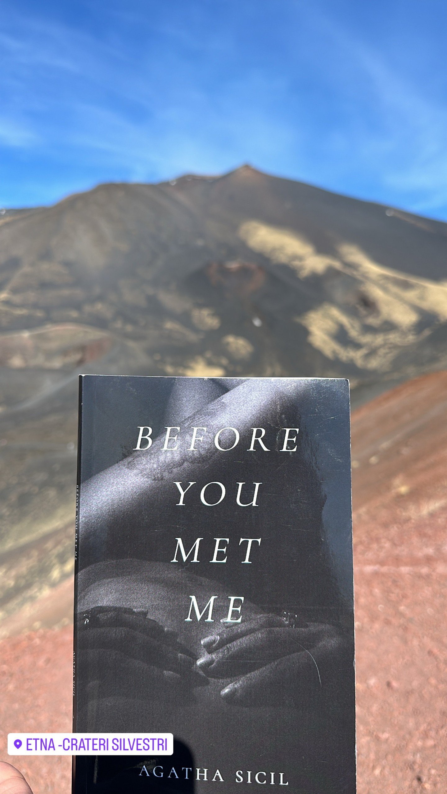 The only brand collab I had was with Mt. Etna of Sicily 
*
*
*
#bookstagram #2026 #writer #published #beforeyoumetme