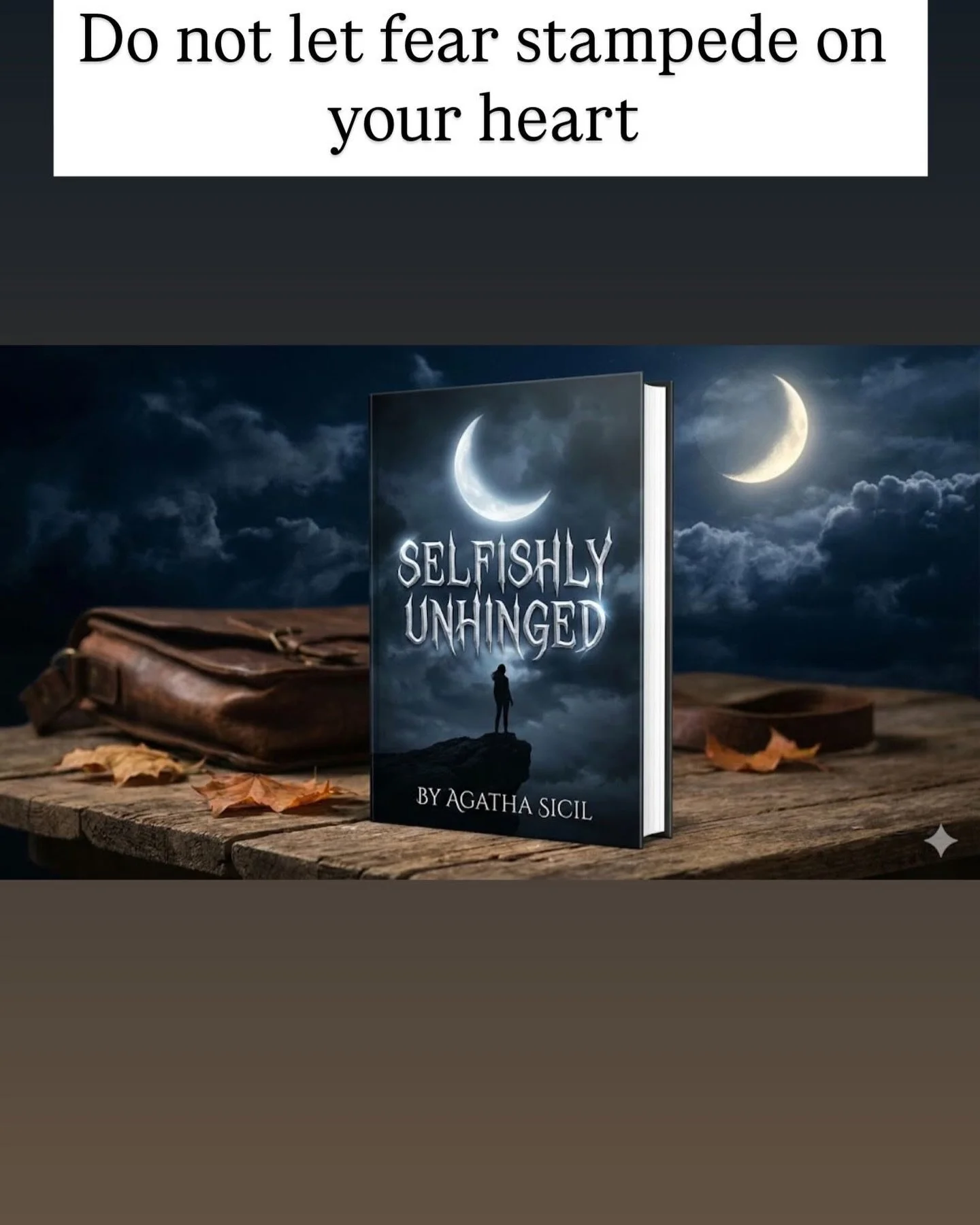 Or you will lose it all&hellip;#2026 #selfishlyunhinged #heart #author #writer