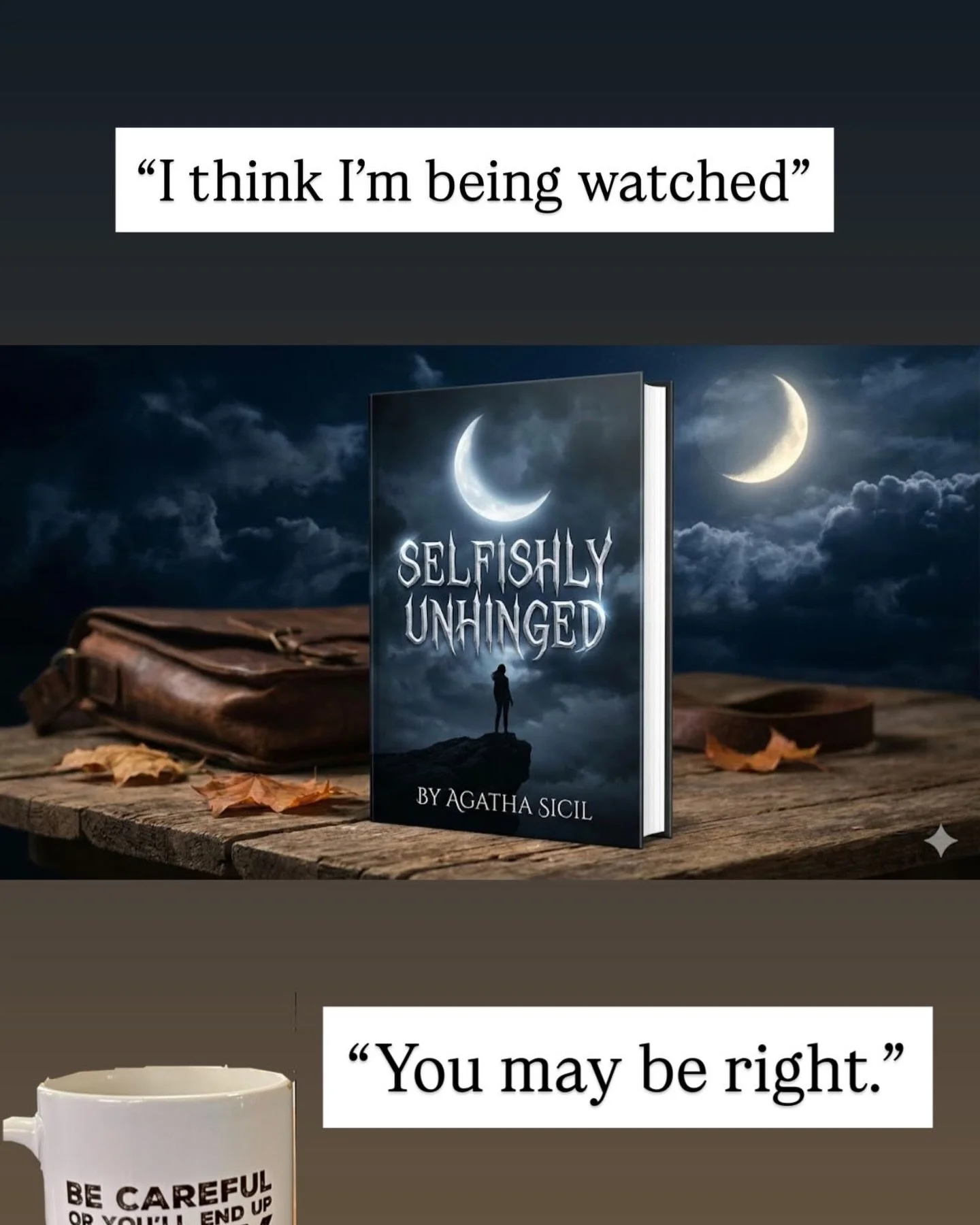 Is it you? #selfishlyuhinged #author #writer #2026 #yearofthehorse