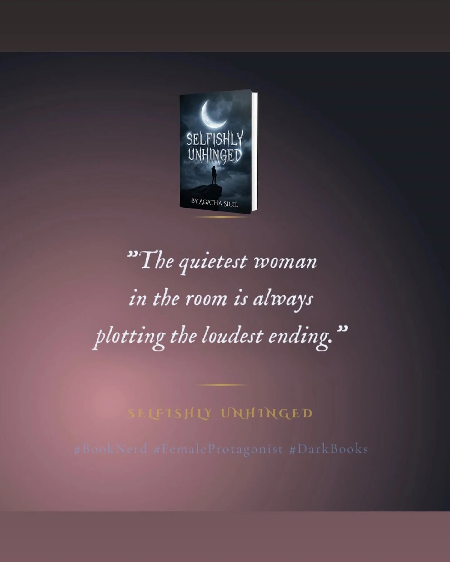 #selfpublished #bookstagram #writersofig #writerslife #publishedauthor iwrotethisforyou bookstagram igreads trending selfishlyunhinged