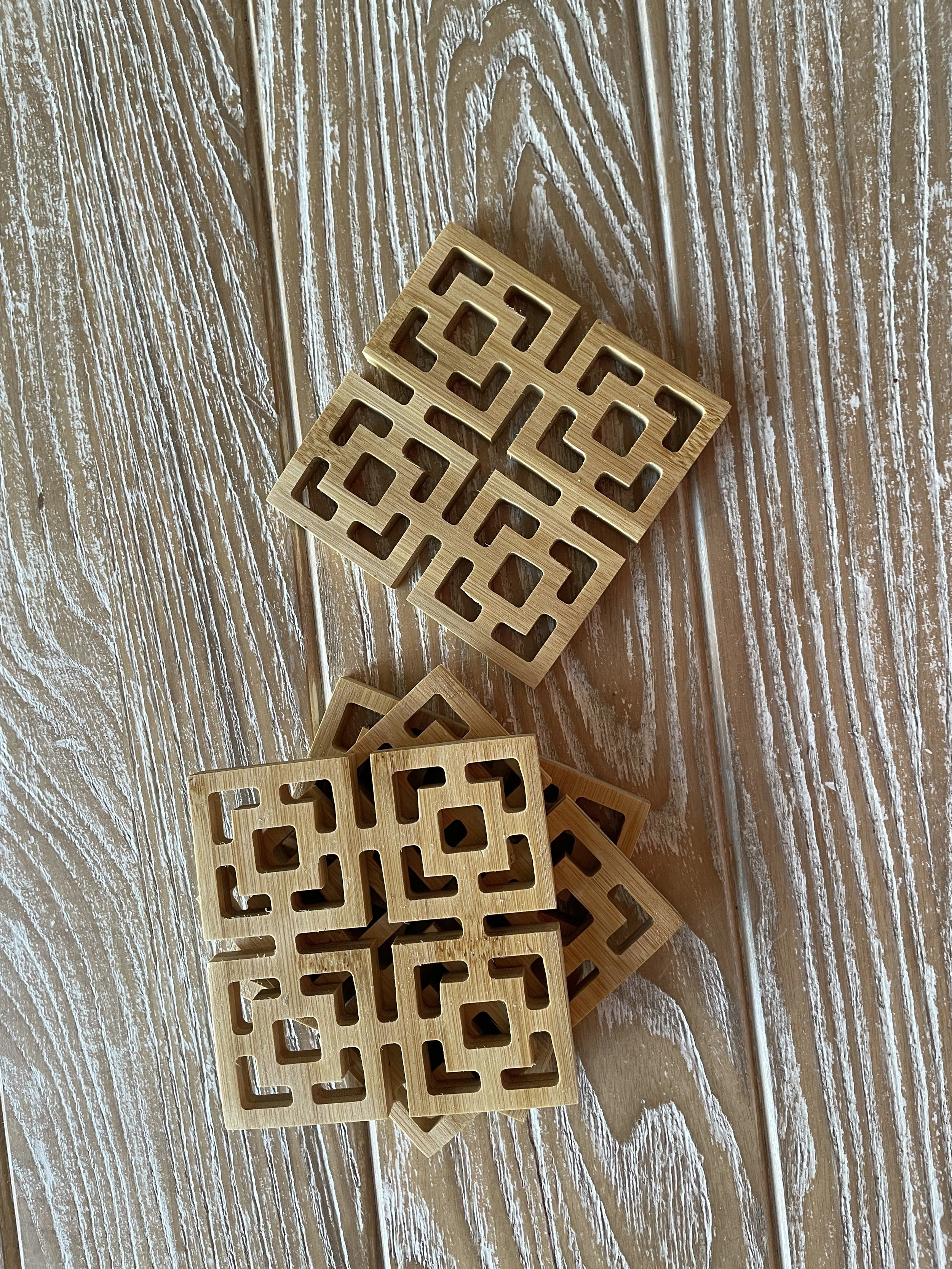 Handmade Bamboo Coasters