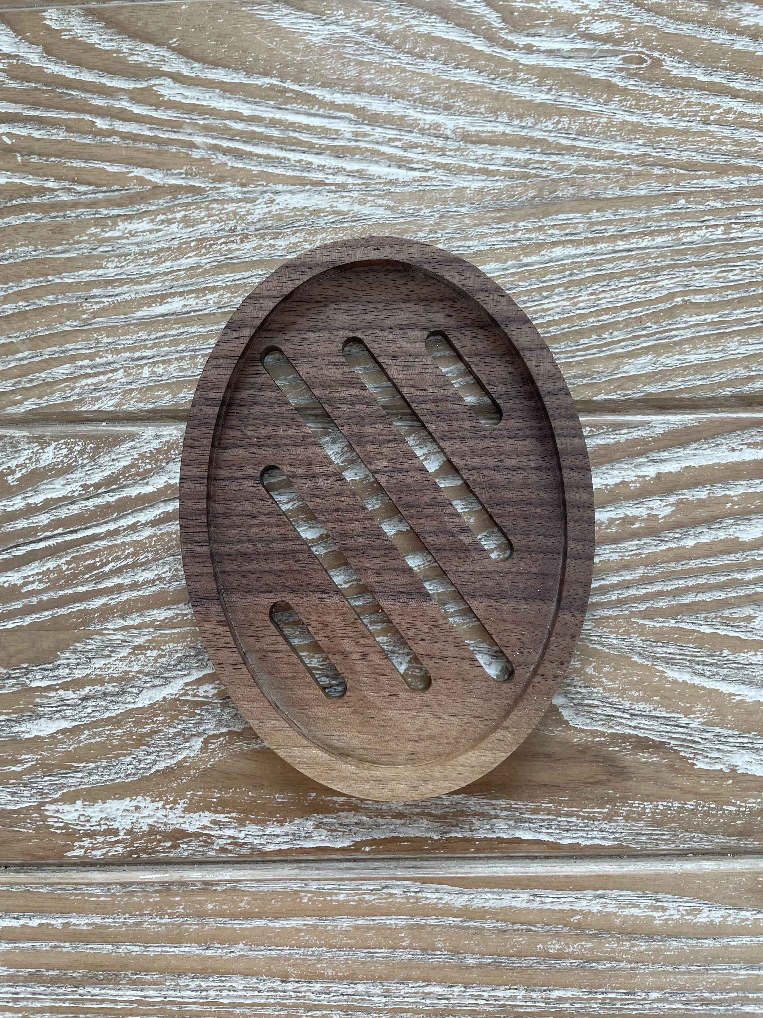 Elegant Handcrafted Wooden Soap Dish