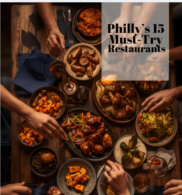 restaurant dining with friends