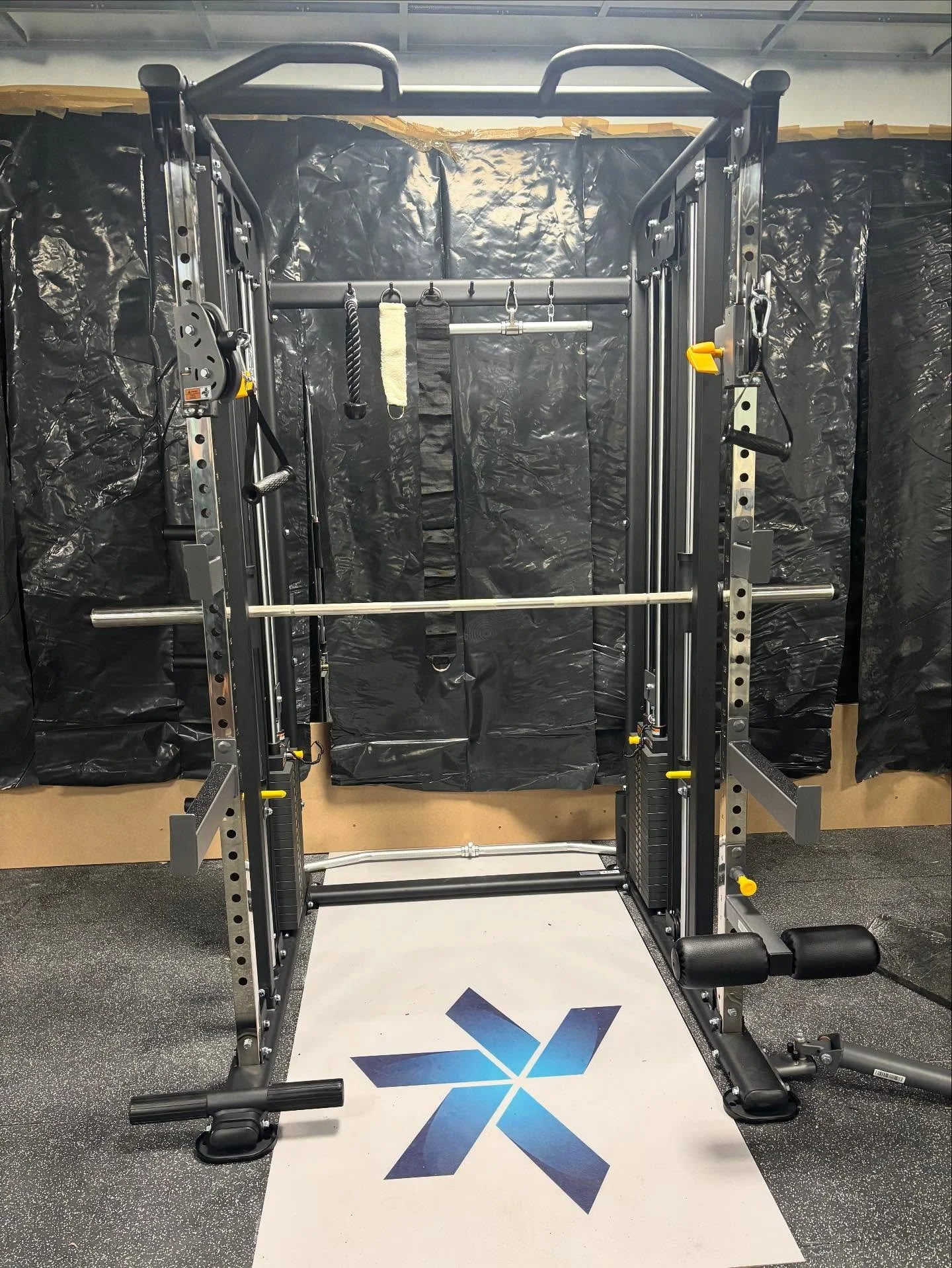 Awesome piece of equipment- would highly recommend to anyone with limited space wanting to get a full body workout in 💪