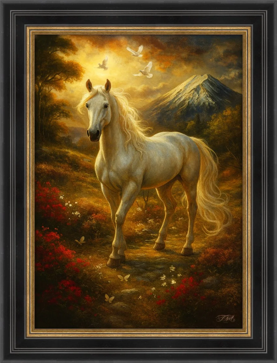 Sanctuary-of-the-White-Stallion-Black-Frame-702FG-A4.jpg