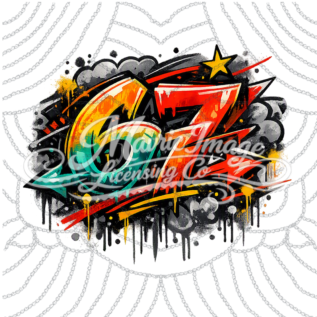 67 Grafiti Art- Digital Download