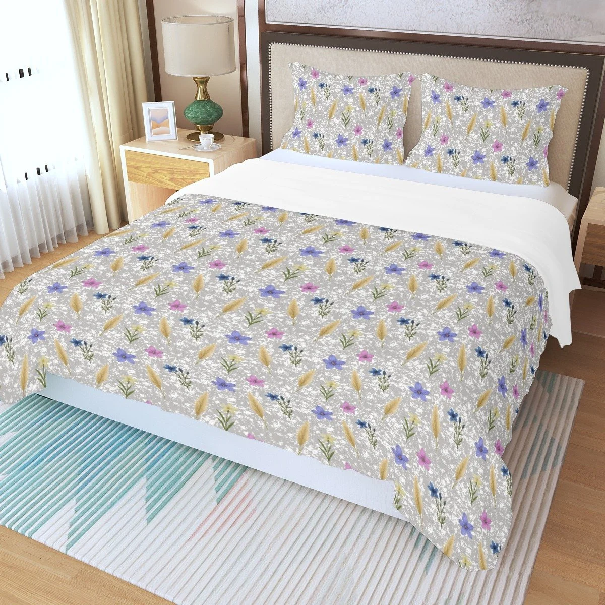 Spring Duvet Bedding 3 Piece Set