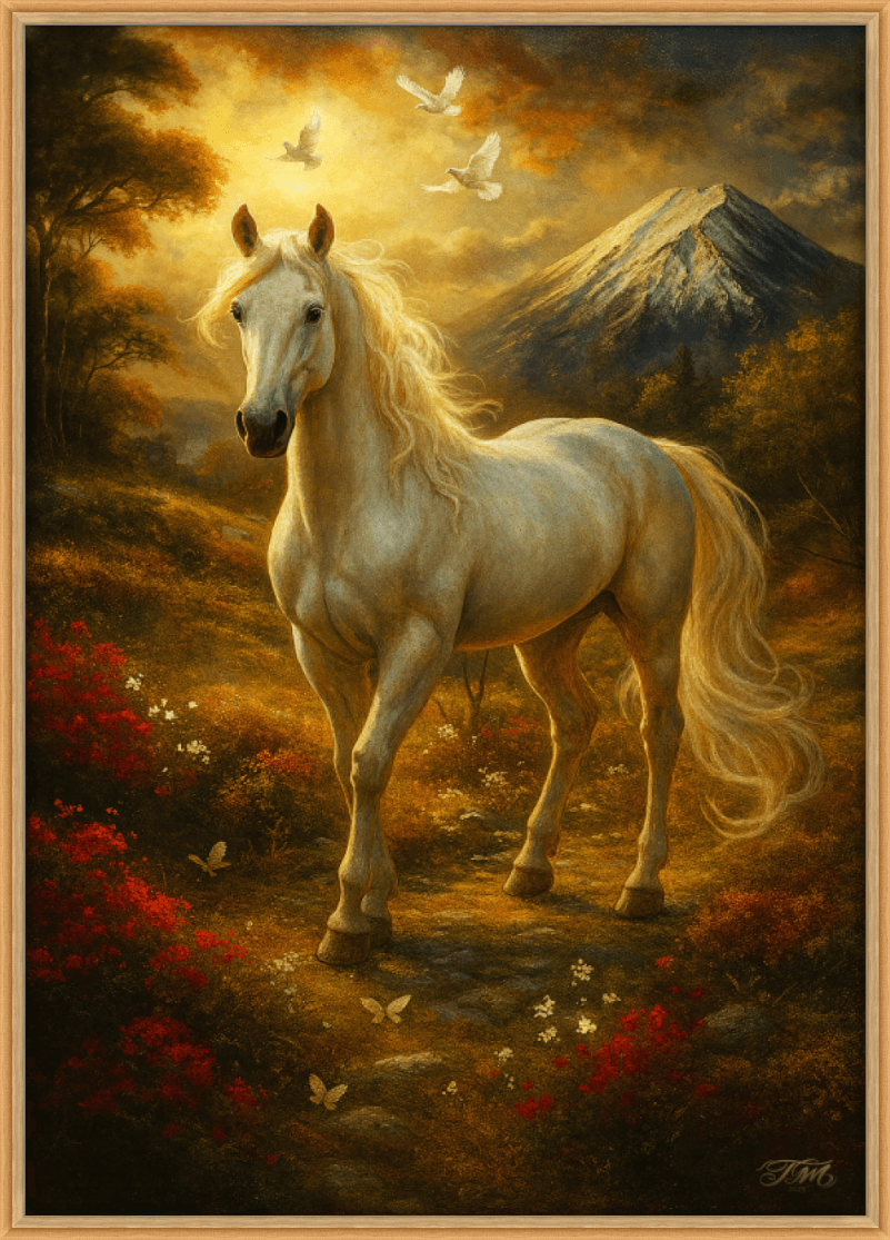 Sanctuary of the White Stallion Stained Frame 321BR A1.png