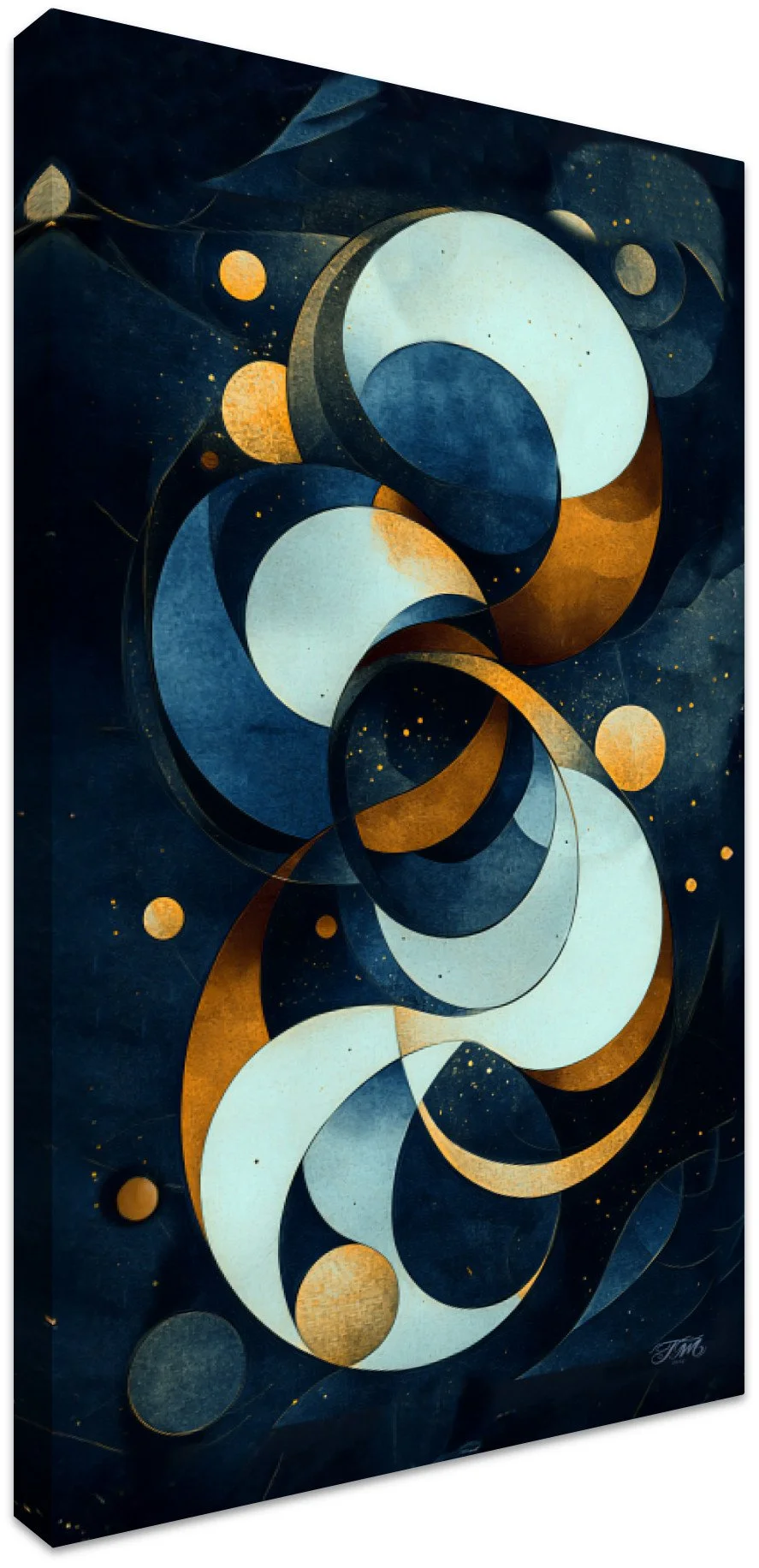 A Cosmic Dance of Worlds Canvas Print Mirror Edge.jpg