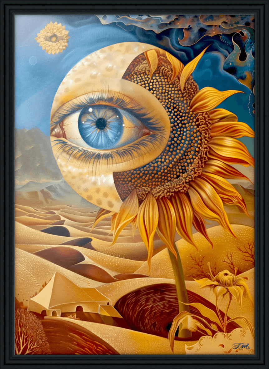 Desert Vision 70 x100 cm Black Frame 730F.png
