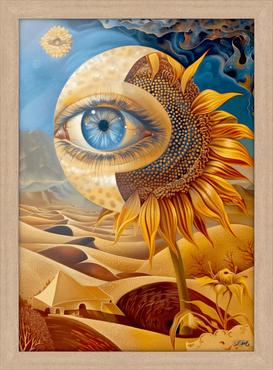 Desert Vision 50 x 70.7 cm Raw Oak Frame 171RO.png