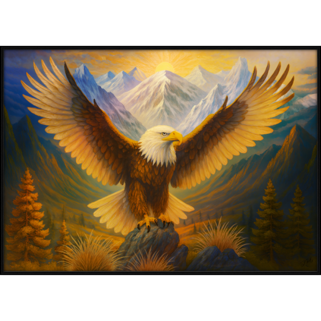 Majestic Vigil Black Grain Float Frame 108FO A1.png