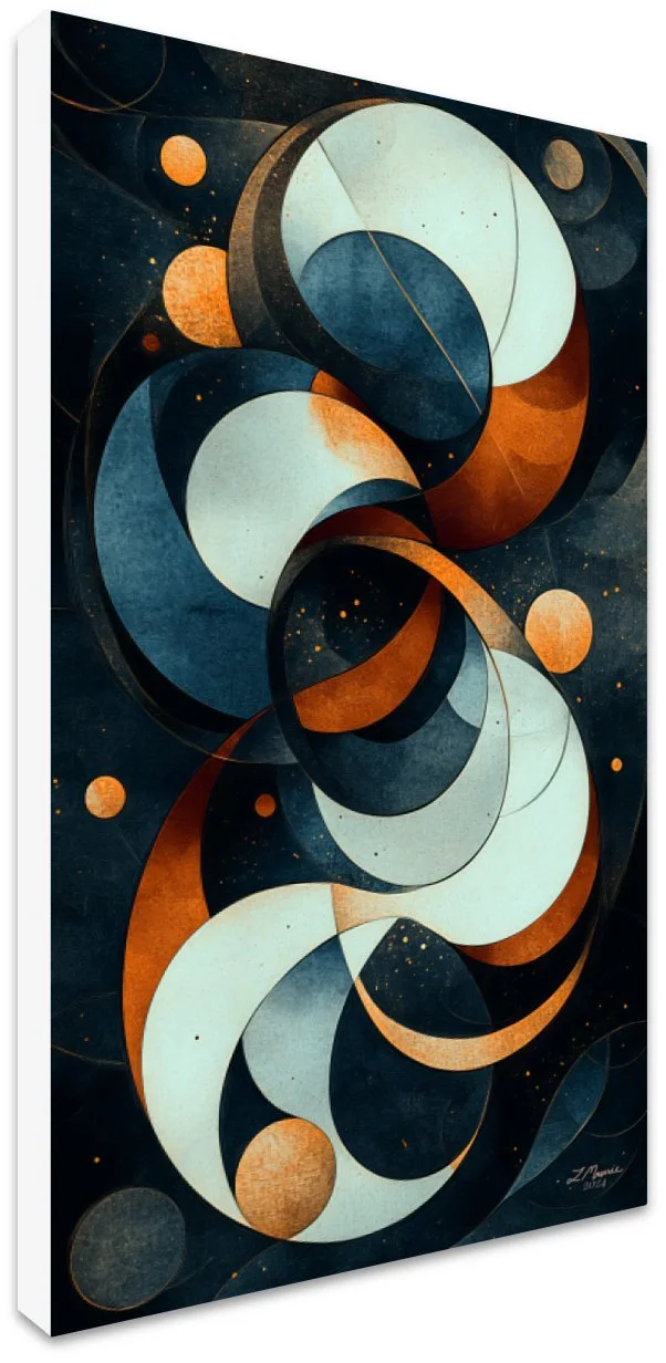 A Cosmic Dance of Worlds Canvas Print white Edging.jpg