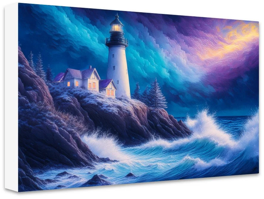 Beacon in the Tempest Canvas White Edge.jpg