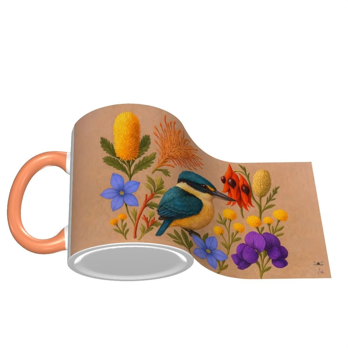 Kingfisher bird  - 11 oz Mug