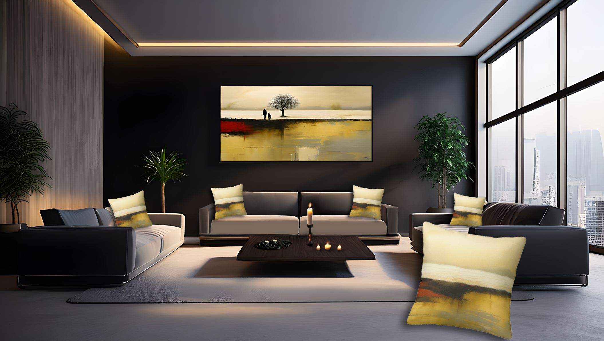 Solstice Reflection - Gallery Quality Canvas Art Print - Limited Edition