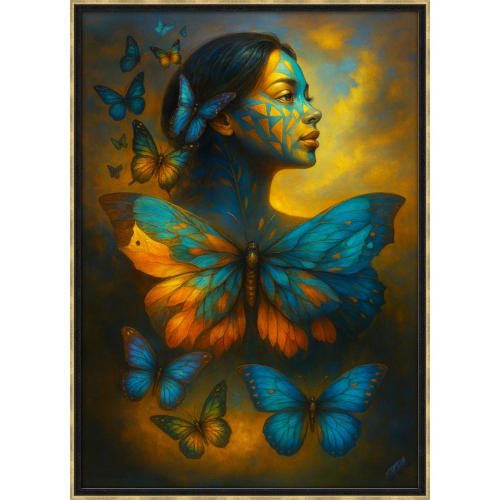 Flight of Transcendence Black Gold Frame 108BG A3.png