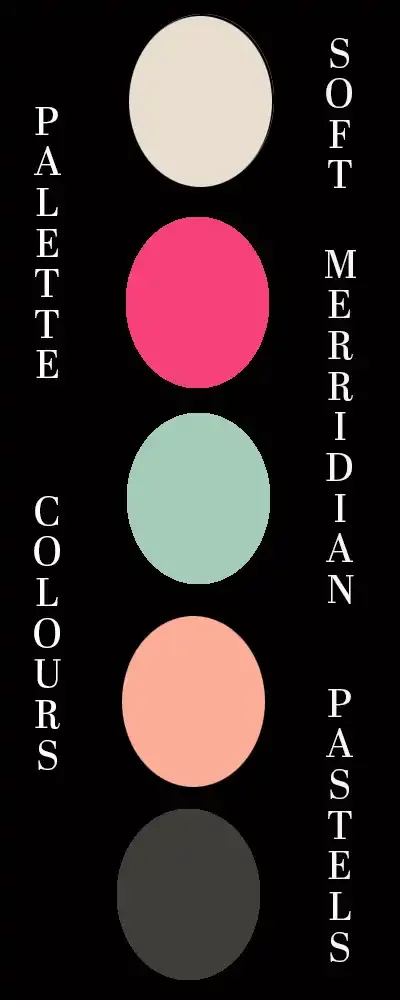 Colour Palette for pattern image display only