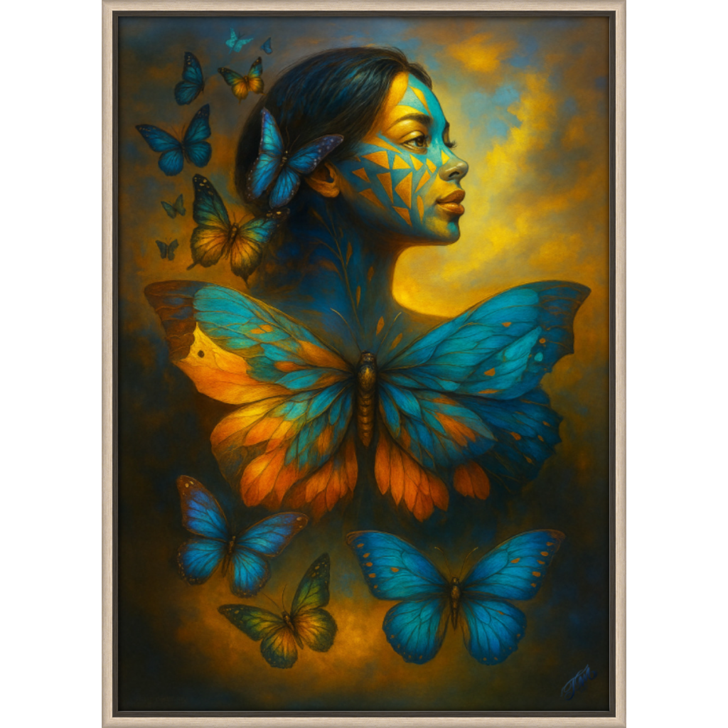 Flight of Transcendence Raw Oak Frame 108RO A3.png