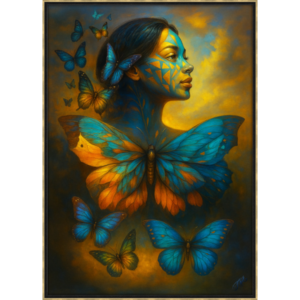 Flight of Transcendence Black Gold Frame 108BG A2.png