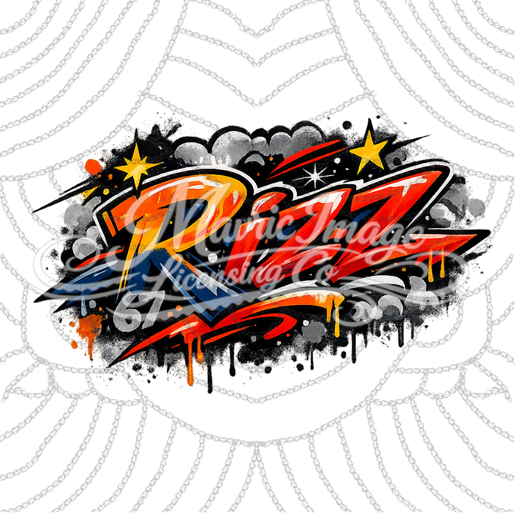RIZZ — Charisma Graffiti Streetwear Graphic